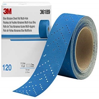 3M Blue Abrasive Stikit Sheet Roll