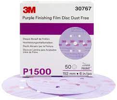3M Hookit Purple Finishing Film Disc